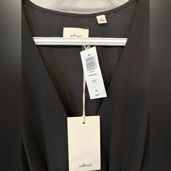New Wilfred Wistful Dress in Black size Small - Picture 3 of 7